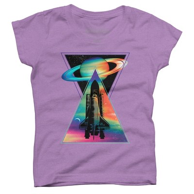 Girl's Design By Humans The Explorer By clingcling T-Shirt