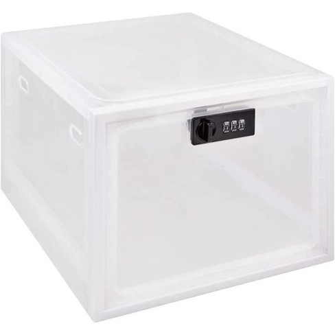 Lock Box for Medication Safe,Medicine Lock Box for Safe Medication,Refrigerator Lockbox for Food,Fridge Box with Lock,Medication Storage Box