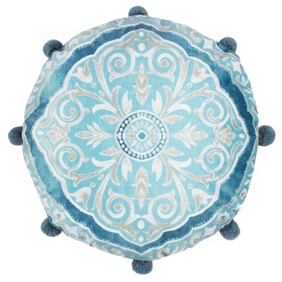 Alita Round Medallion Decorative Pillow - Levtex Home