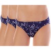 Casual Nights Women's 3 Pack Bikini Panty - Light Pink - Medium - 4 of 4