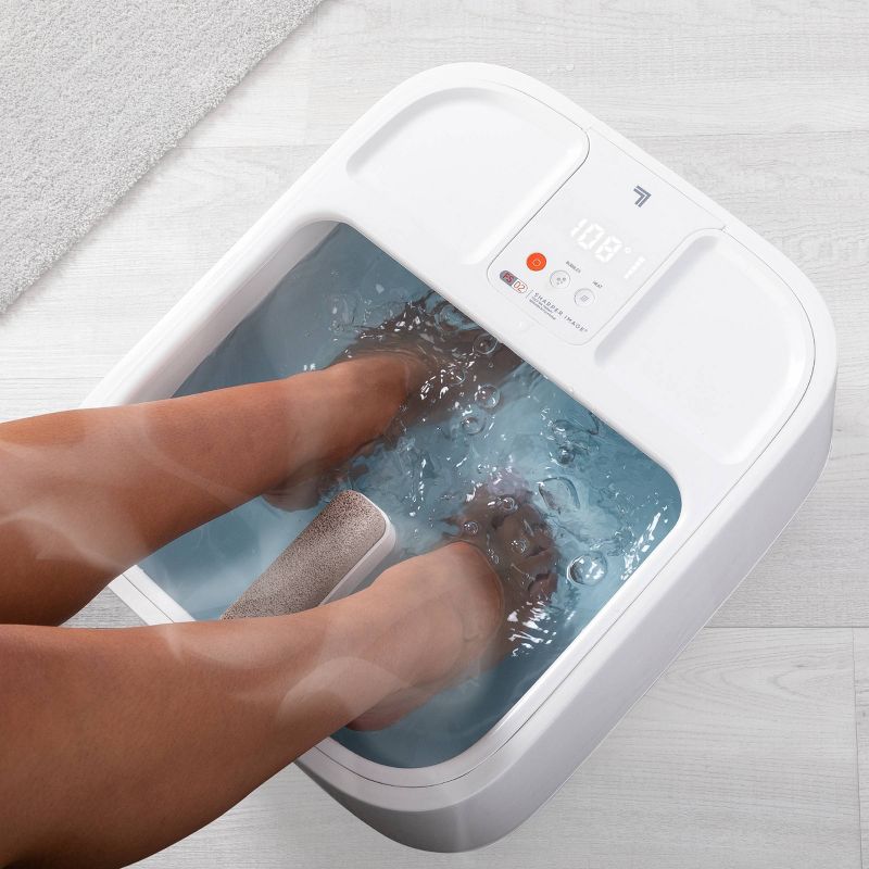 Sharper Image Massager Foot Bath Heating with LCD, 3 of 22