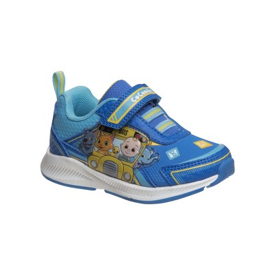 Cocomelon Toddler Boys Cocomelon Sneakers - Blue/yellow , Size: 12 : Target