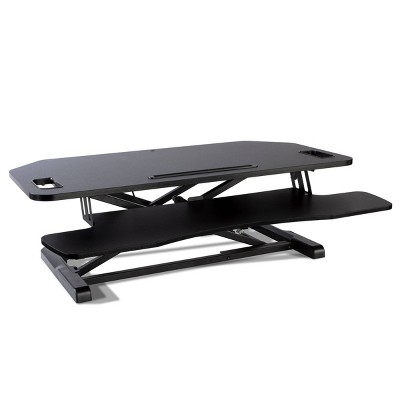 Adjustable Height Extra Large Standing Desk Converter Black - Atlantic