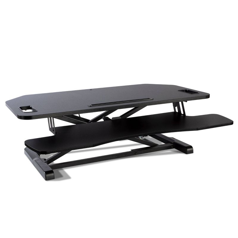 Adjustable Height Extra Large Standing Desk Converter Black - Atlantic, 1 of 5