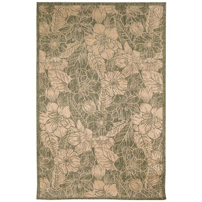 Liora Manne Carmel  Indoor/Outdoor Rug  Green..