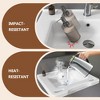 23.6 in. x 19.6 x 6 in. Rectangular ADA Ceramic Wall Mount Small Vessel Sink Wall Hung with Center Faucet Hole in White - 4 of 4