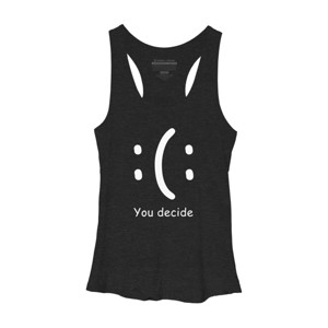 Women's Design By Humans you decide By ZeusSE Racerback Tank Top - 1 of 2