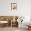Stupell Industries Neutral Rabbit & Books Floating Frame Canvas Art - 3 of 4