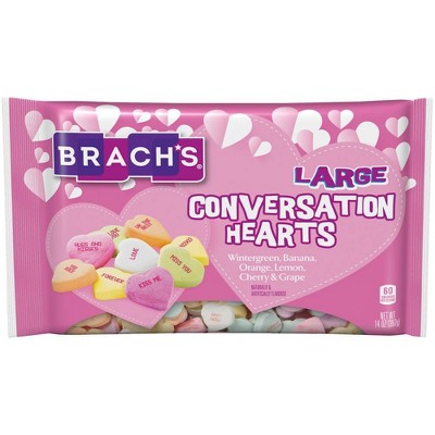 Brach's Valentine's Large Conversation Hearts - 14oz