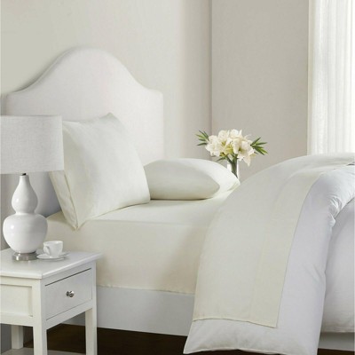 Kate Aurora Hotel Living Ultra Soft Microfiber Hypoallergenic Sheet Sets - Ivory, Full
