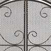 Dorothy Modern Single PanelIron Fire Screen Safety Screen Decorative Scroll Spark Guard Cover-Christopher Knight Home - 3 of 4