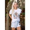 Christmas Disco Ball Groovy Bright Graphic T Shirt Men or Women Brisco Brands - 4 of 4