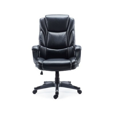 Staples Mcallum Bonded Leather Managers Chair Black 51473