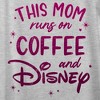 Women's Disney This Mom Runs On Coffee T-Shirt - image 2 of 4