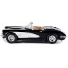 1959 Chevrolet Corvette Black 1/24 Diecast Model Car by Motormax - image 3 of 3