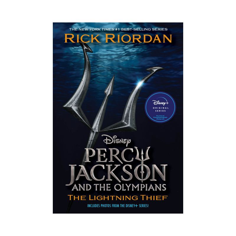 Percy Jackson and the Olympians, Book One: Lightning Thief Disney+ Tie in Edition - (Percy Jackson &#38; the Olympians) by  Rick Riordan (Paperback), 1 of 2