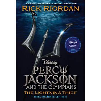 Percy Jackson and the Olympians, Book One: Lightning Thief Disney+ Tie in Edition - (Percy Jackson & the Olympians) by  Rick Riordan (Paperback)
