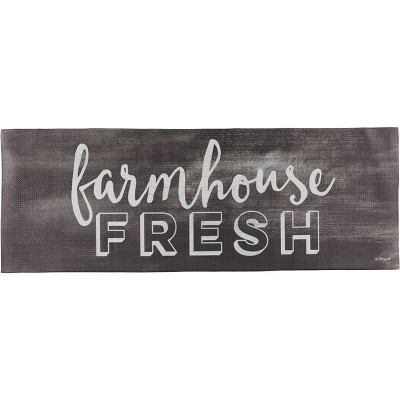 55" x 19" Farmhouse Fresh Kitchen Runner Rug - J&V Textiles