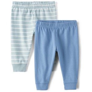 The Children's Place Baby Boys Striped Pants 2-Pack - 1 of 3