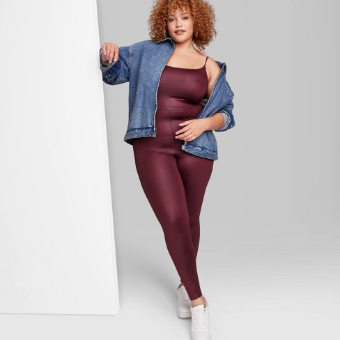 Plus Size PU Leather Wet Look Leggings – SNAG-SHOP