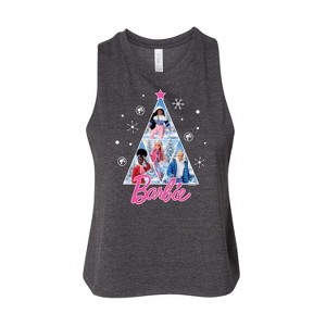 Women's - Barbie - Holidays & Christmas Graphic Racerback Tank - 1 of 3