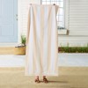100% Cotton Cabana Striped 4 Pack Beach Towels - Great Bay Home - 3 of 4