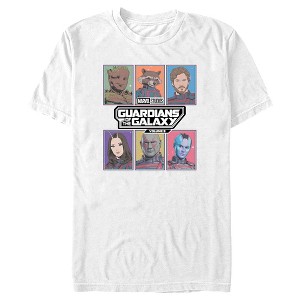 Men's Guardians of the Galaxy Vol. 3 Animated Squares T-Shirt - 1 of 4