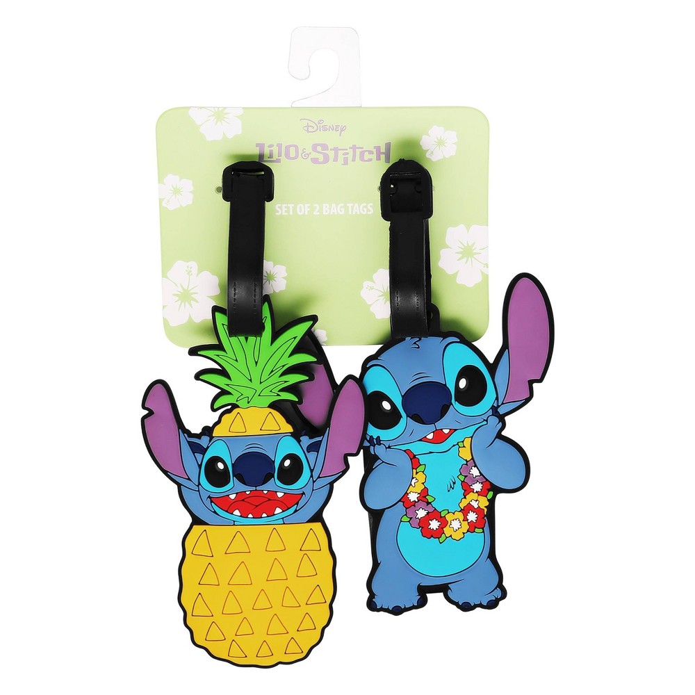 Photos - Other Bags & Accessories Disney Stitch 2pc Luggage Tag 