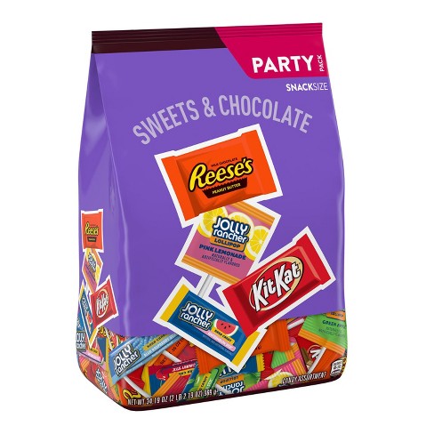 M&m's Party Size Peanut Butter Chocolate Candies - 34oz : Target