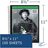 Roaring Spring Paper Products Sketchbook, 11" x 8-1/2", 100 Sheets - 2 of 3