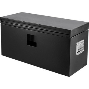 Acekool Steel Truck Bed Tool Box, Weatherproof Storage Chest, Textured Black, Pneumatic Lid - 1 of 4