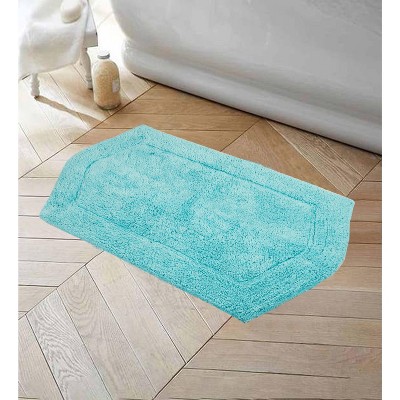 turquoise towels and bath mats