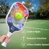 LUZZ Pickleball Paddles Set of 2 T700 Carbon Fiber Pickleball Paddle Sandblasted Surface with Honeycomb Core for Beginners - 4 of 4