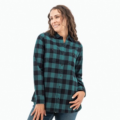 Old Ranch Brands Women's Acadia Boyfriend Long Sleeve Shirt