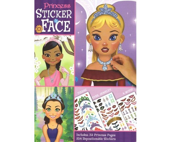 Pretty Princess Sticker Create A Face