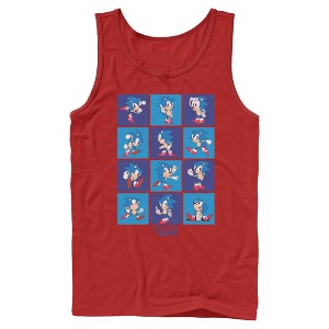 Mens Sonic the Hedgehog Classic Poses Tank Top - 1 of 4