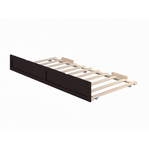 Twin Trundle Bed Espresso - Afi: Space-saving, Eco-friendly Hardwood ...