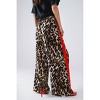 Women's Leopard Straight Pants - Q2 S - 2 of 4