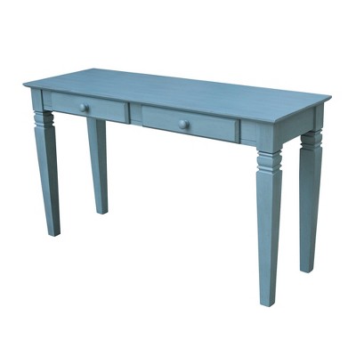 owings console table 2 shelf with drawers