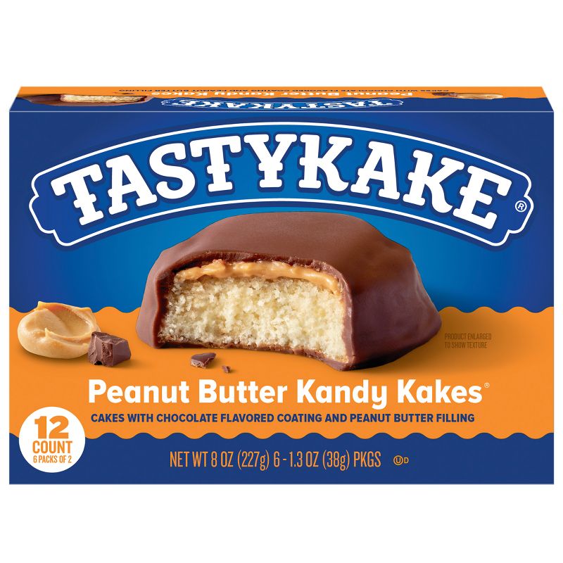 Tastykake Peanut Butter Kandy Kakes - 6ct/8oz, 2 of 14