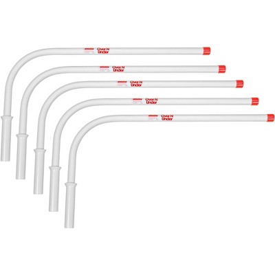 Shield Over/Under Hurdles, Set of 5, White