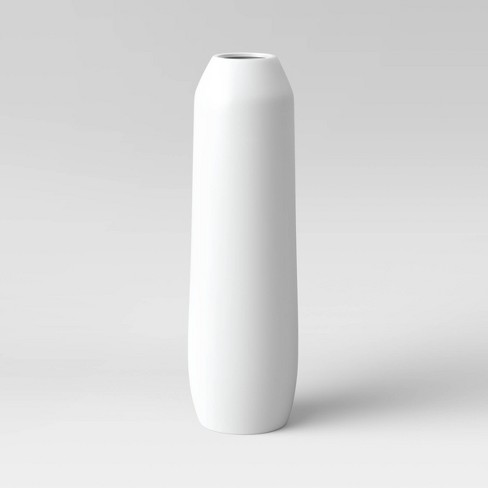 white floor vase set
