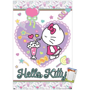 Trends International Hello Kitty: 21 Sugar Rush – Heart Unframed Wall Poster Prints - 1 of 4