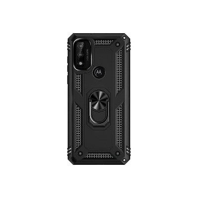 SaharaCase Military Kickstand Series Case for Motorola Moto G Pure and G Power 2022 Black (CP00190)