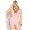 Avenue Women's Plus Size Fashion Microfiber Hi Cut Brief - 3 of 4