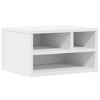 Aghana Digitals White Engineered Wood Multifunctional Organizer: 15.7"x12.6"x8.9" Printer Stand - 2 of 4