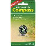 Coghlan's Ball-Type Pin-On Compass, Liquid Filled, Survival Camping Emergency