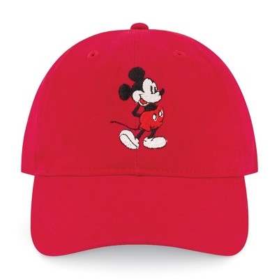 Collections Etc Mickey Mouse Adjustable Baseball Hat
