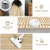 COZONY Washable Rug Non Slip Modern Braided Printed Hallway Runner Rug with Rubber Backing Low Pile Contemporary Carpet for Kitchen Laundry Entryway - 3 of 4