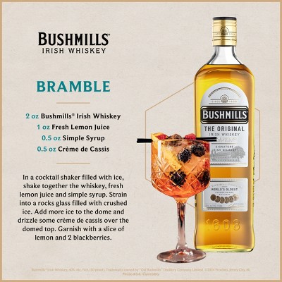 Bushmill's Irish Whiskey - 750ml Bottle